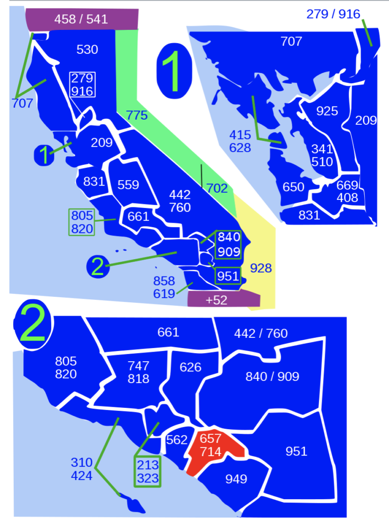 714 area code